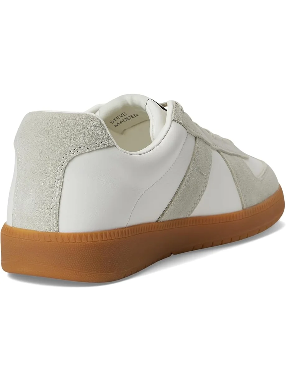 Кроссовки Steve Madden Dixon White Leather — изображение 5 из 7, серый
