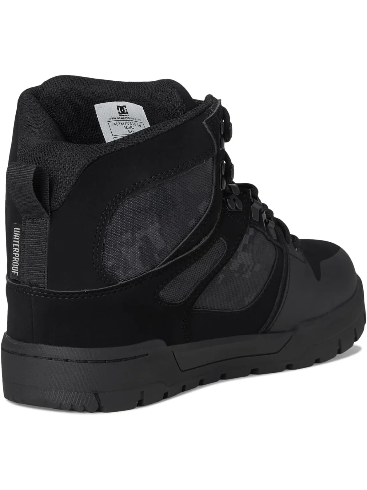 Кроссовки DC Work Pure Work Hi Waterproof Comp Toe EH — изображение 5 из 7, черный