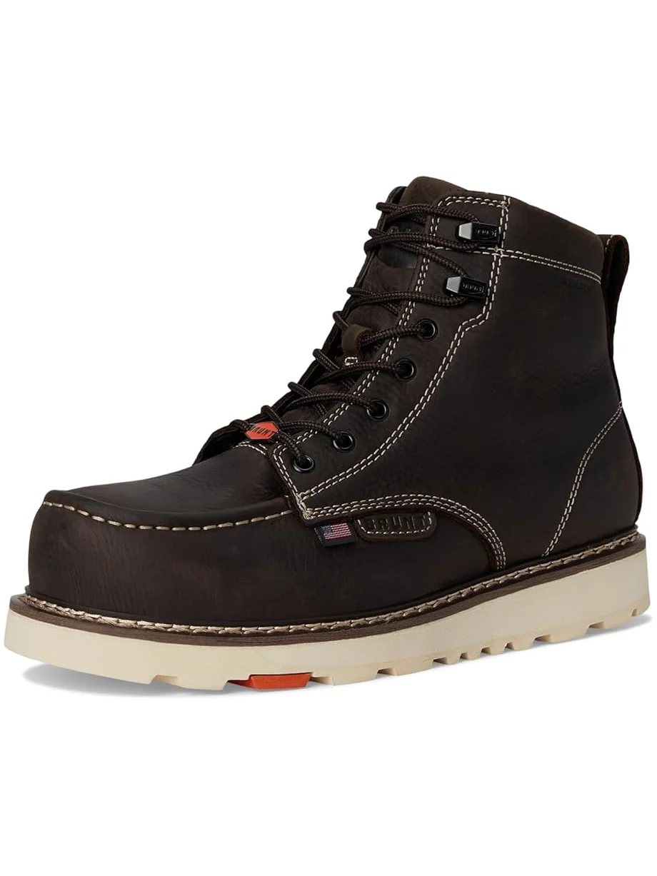 Ботинки BRUNT The Marin 6" USA Welted Comp Toe — изображение 7 из 7, коричневый