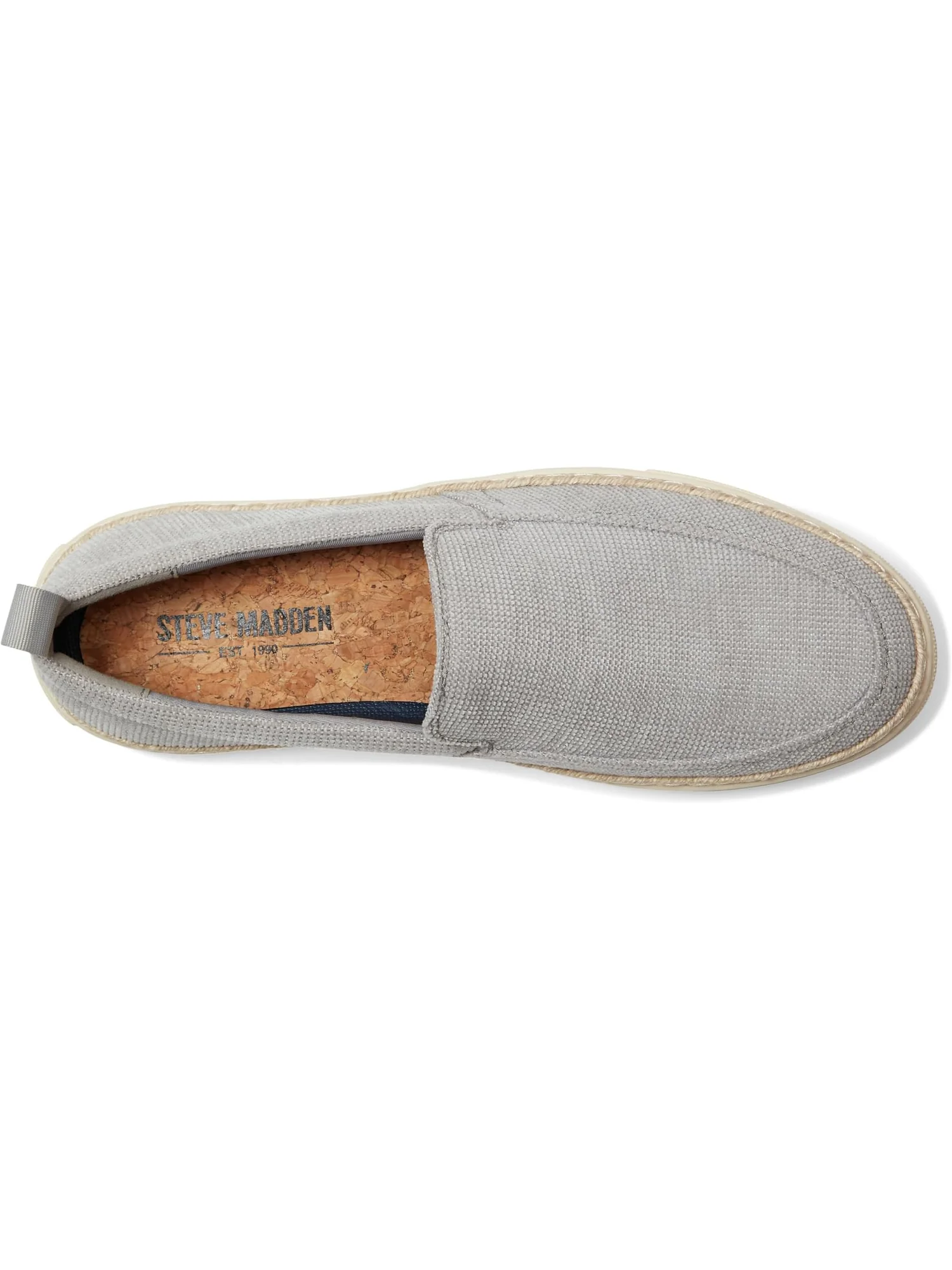 Лоферы Steve Madden Men's Abiza — изображение 2 из 7, светлый серый