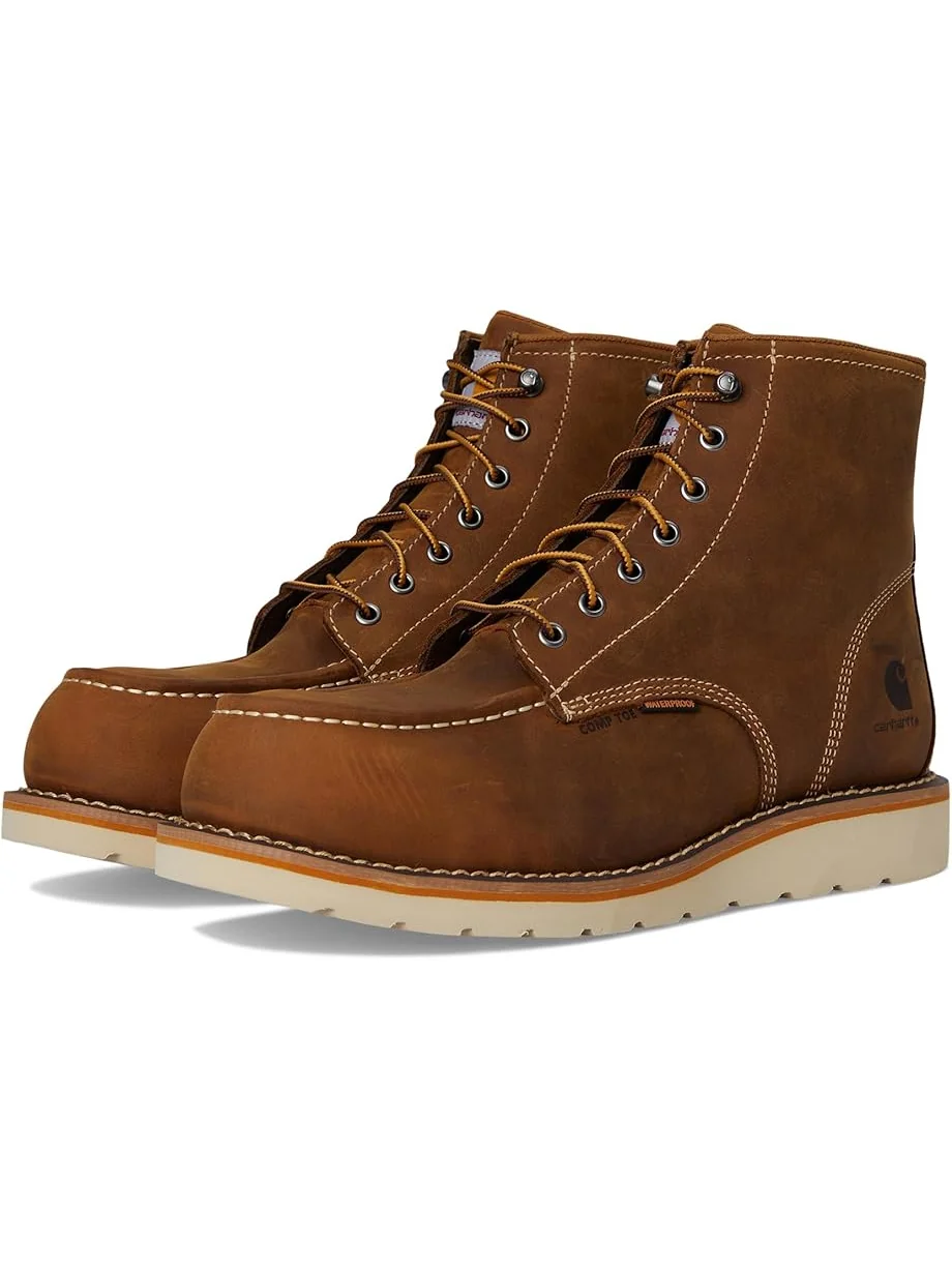 Ботинки Carhartt 6" Waterproof Moc Nano Toe Wedge Work Boots