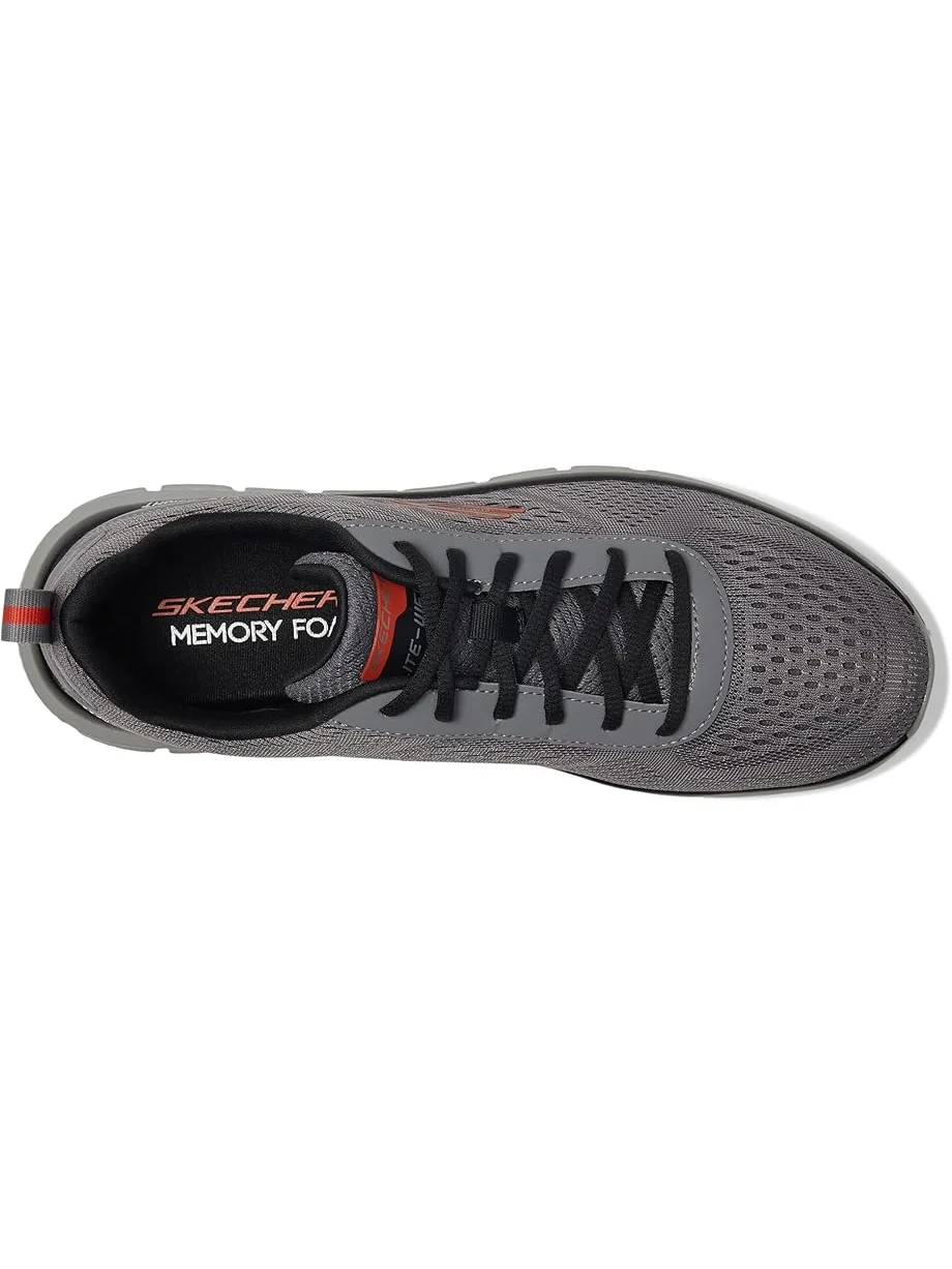 Кроссовки SKECHERS Track Leshur — изображение 2 из 7, темно-серый/оранжевый