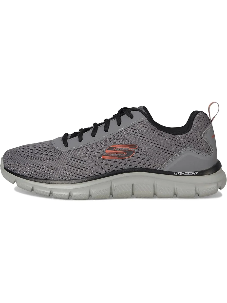 Кроссовки SKECHERS Track Leshur — изображение 4 из 7, темно-серый/оранжевый