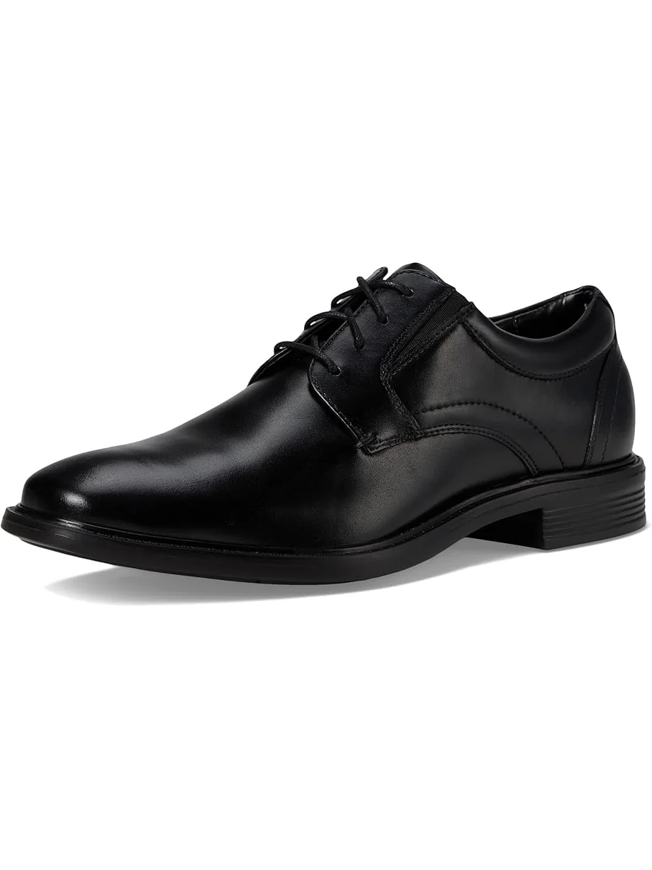 Оксфорды Nunn Bush Stark Plain Toe Oxford Leather Business Formal Derby Dress Casual Lace-Up — изображение 7 из 7, черный
