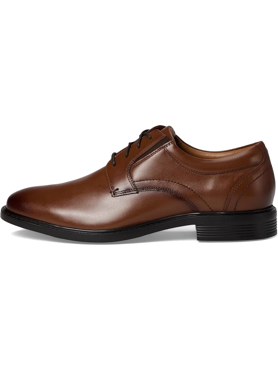 Мужские оксфорды Nunn Bush Stark Plain Toe Oxford Leather Business Formal Derby Dress Casual Lace-Up — изображение 4 из 7