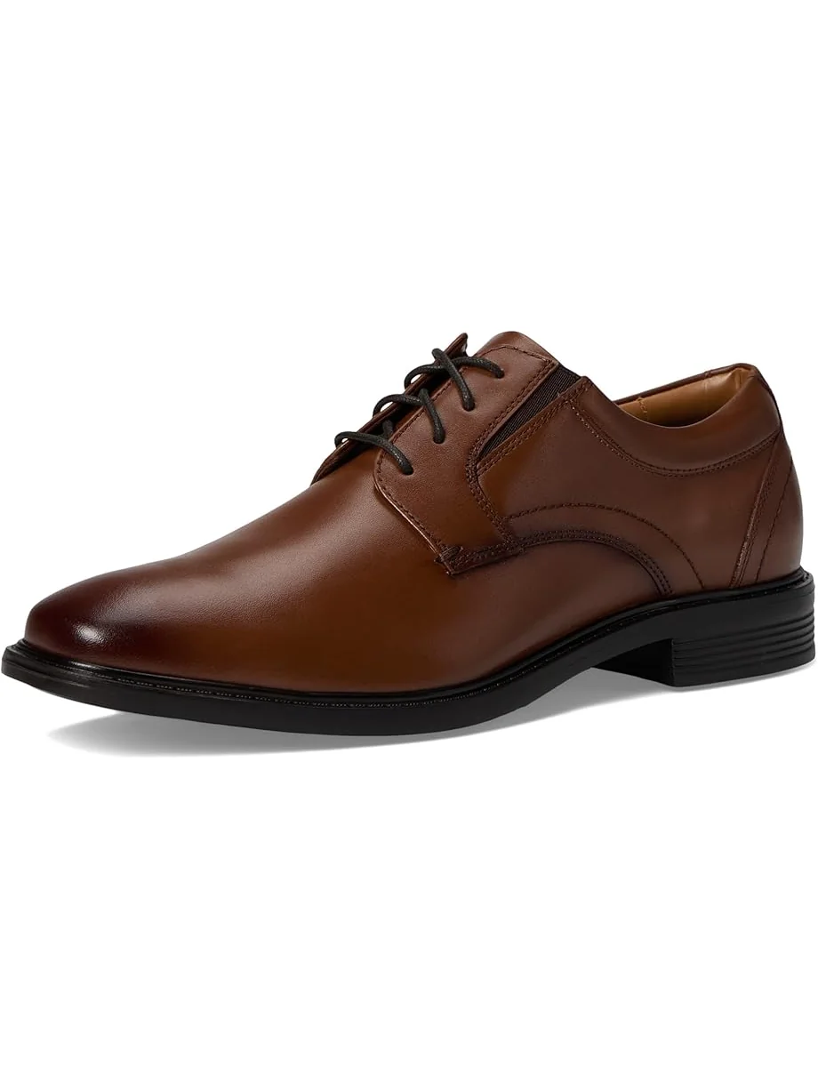 Мужские оксфорды Nunn Bush Stark Plain Toe Oxford Leather Business Formal Derby Dress Casual Lace-Up — изображение 7 из 7