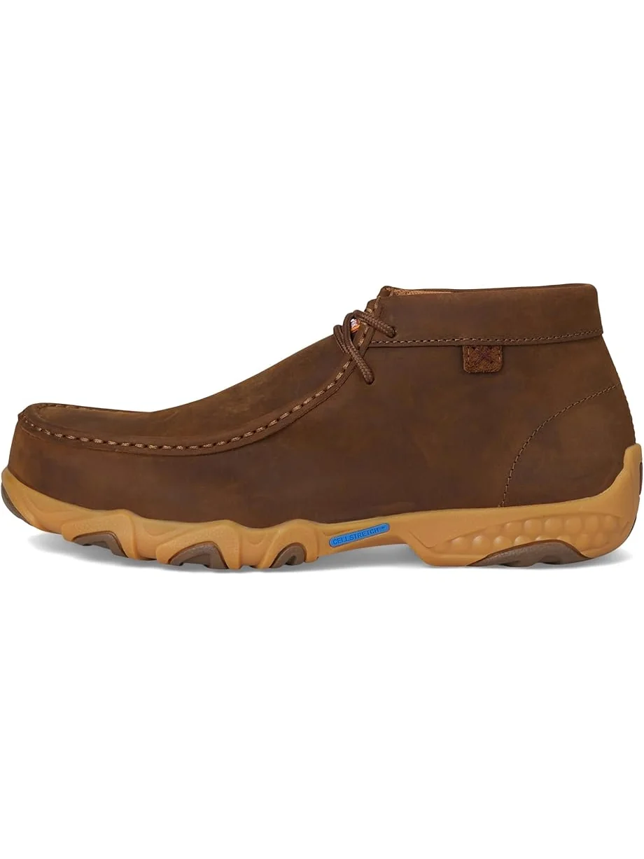 Ботинки Twisted X Work Work Chukka Driving Moc, цвет Distressed Saddle — изображение 4 из 7