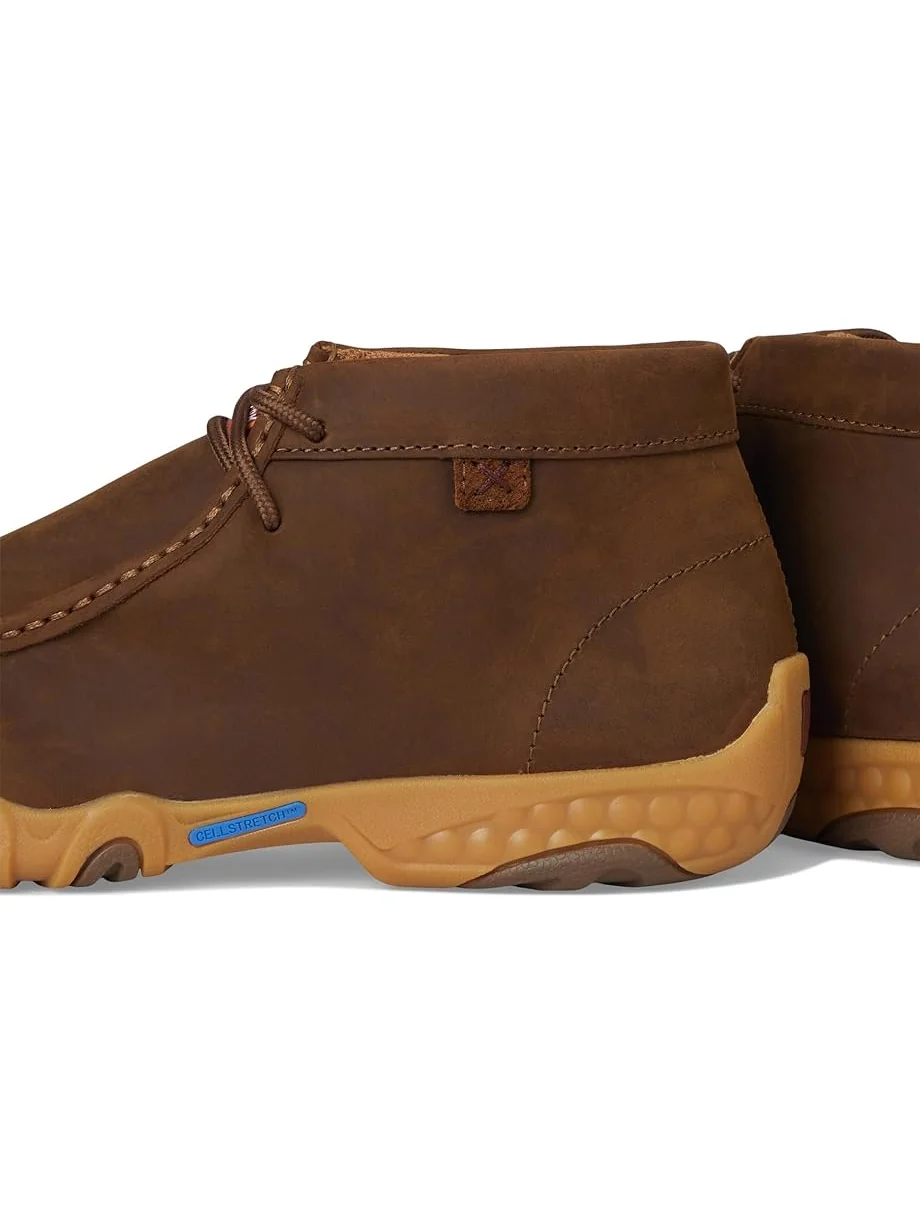Ботинки Twisted X Work Work Chukka Driving Moc, цвет Distressed Saddle — изображение 6 из 7