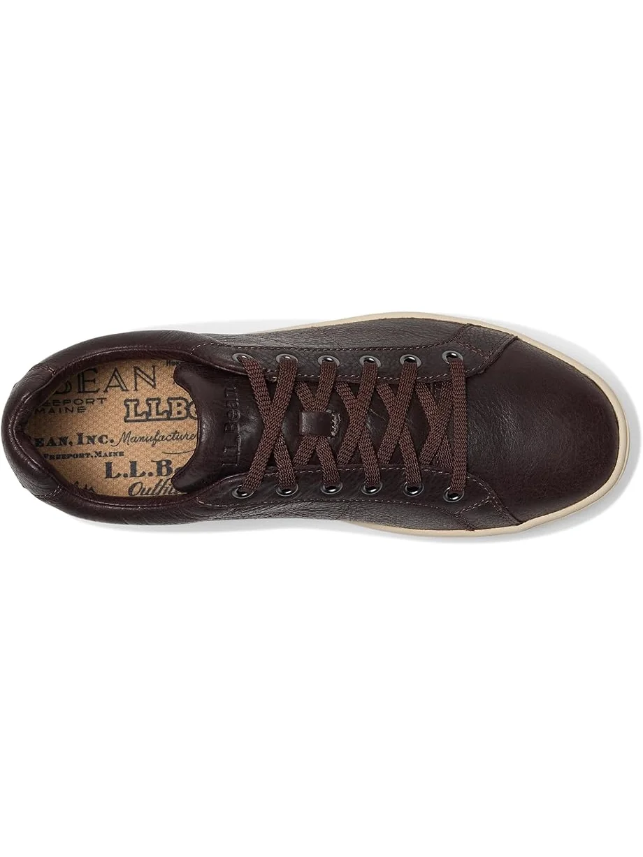 Кроссовки L.L.Bean Eco Bay Sneaker Leather — изображение 2 из 7, коричневый