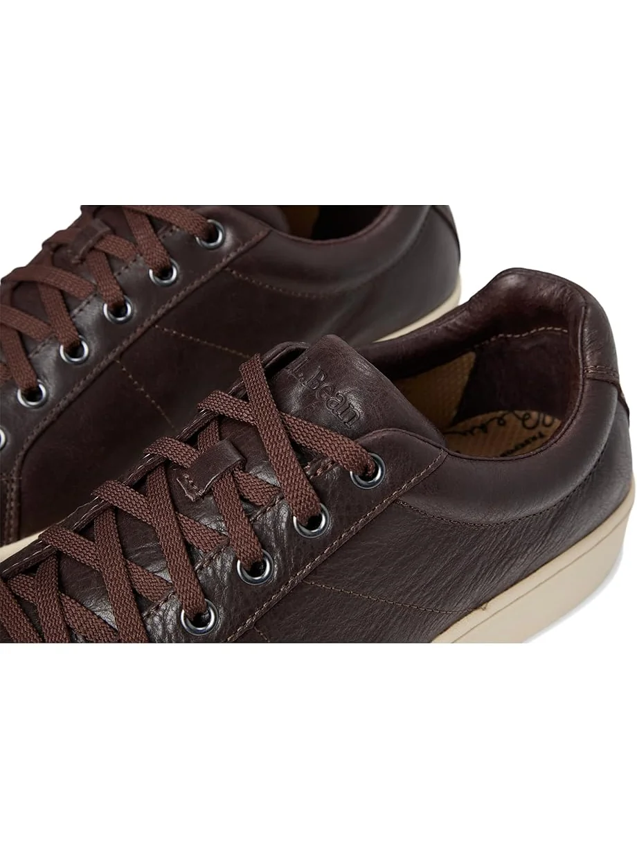 Кроссовки L.L.Bean Eco Bay Sneaker Leather — изображение 6 из 7, коричневый
