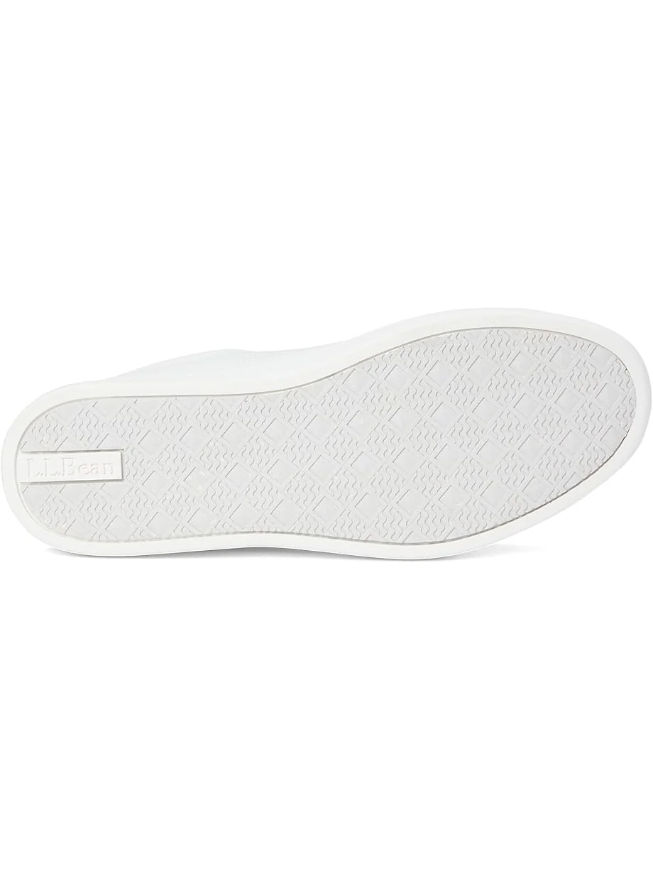 Кроссовки L.L.Bean Eco Bay Sneaker Leather — изображение 3 из 7, белый
