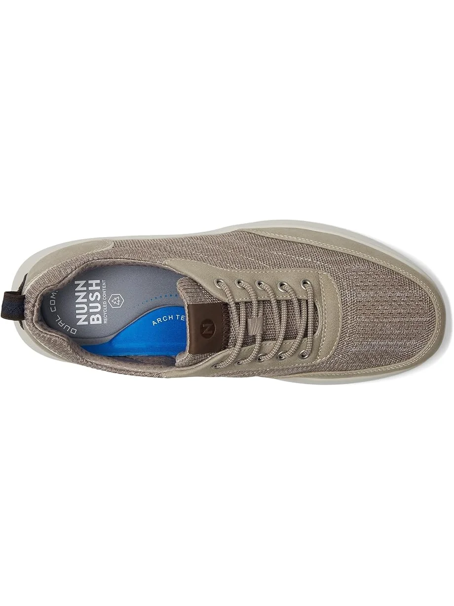 Кроссовки Nunn Bush Ponte Knit Moc Toe Sneakers Hybrid Oxford Casual Lightweight Athletic Style Lace Up — изображение 2 из 7