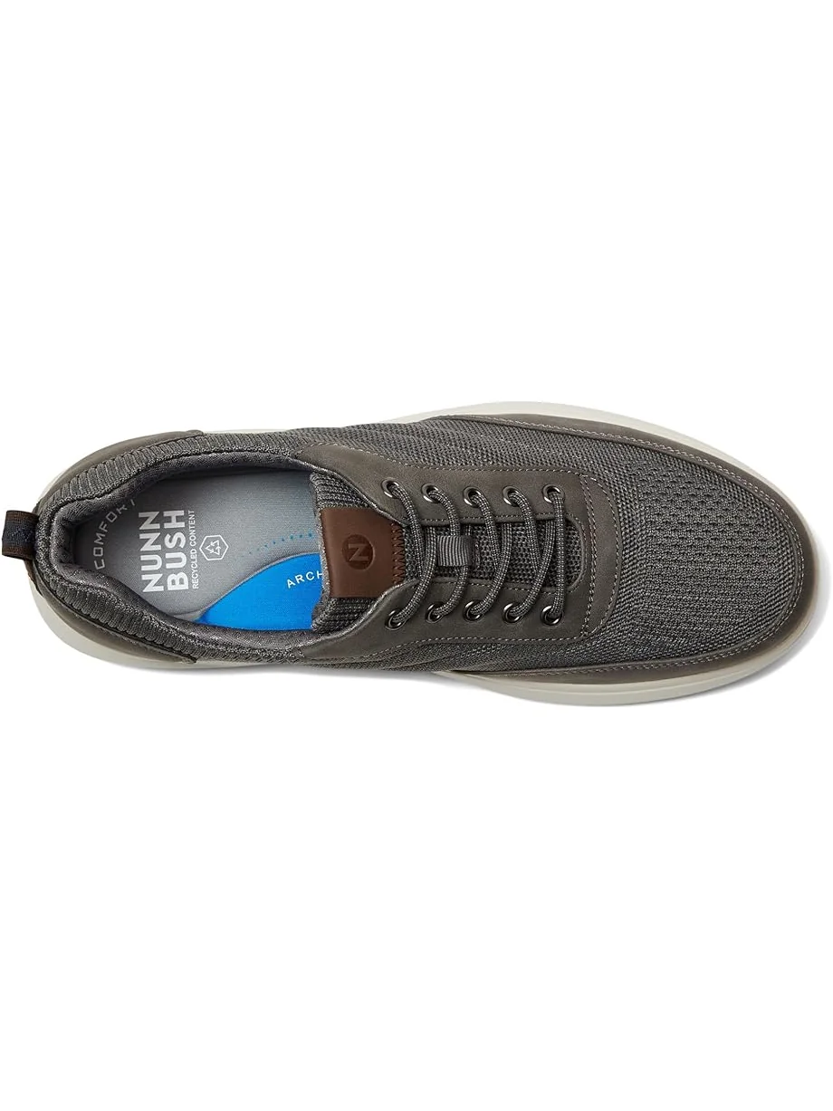 Кроссовки Nunn Bush Ponte Knit Moc Toe Sneakers Hybrid Oxford Casual Lightweight Athletic Style Lace Up — изображение 2 из 7