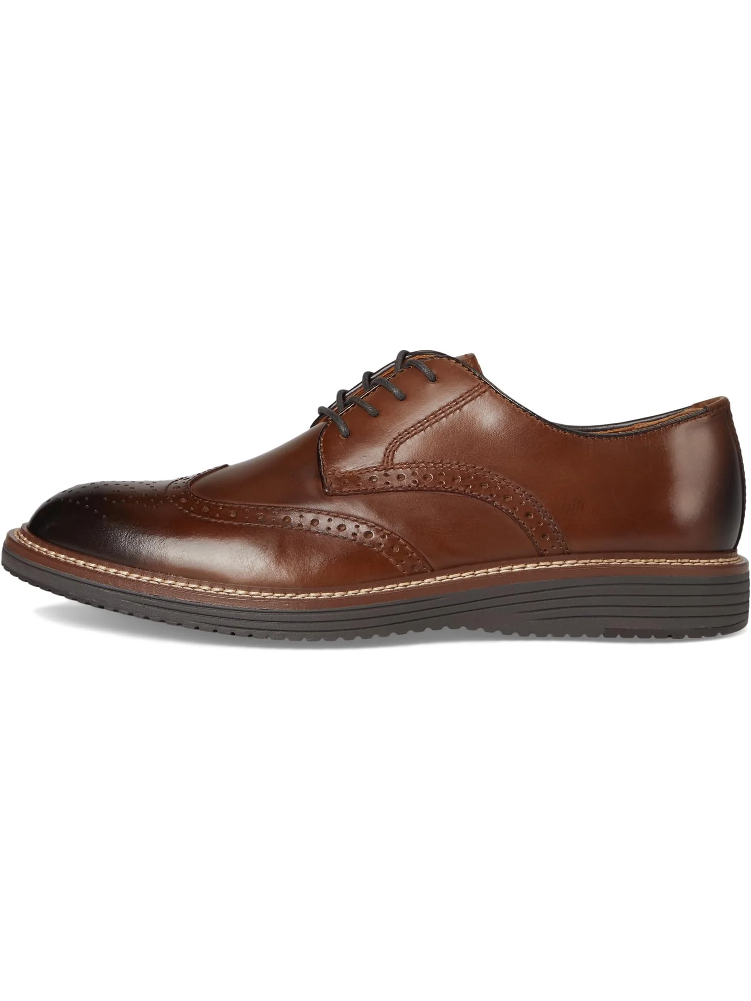 Оксфорды Johnston & Murphy Upton Wingtip — изображение 4 из 7, бежевый