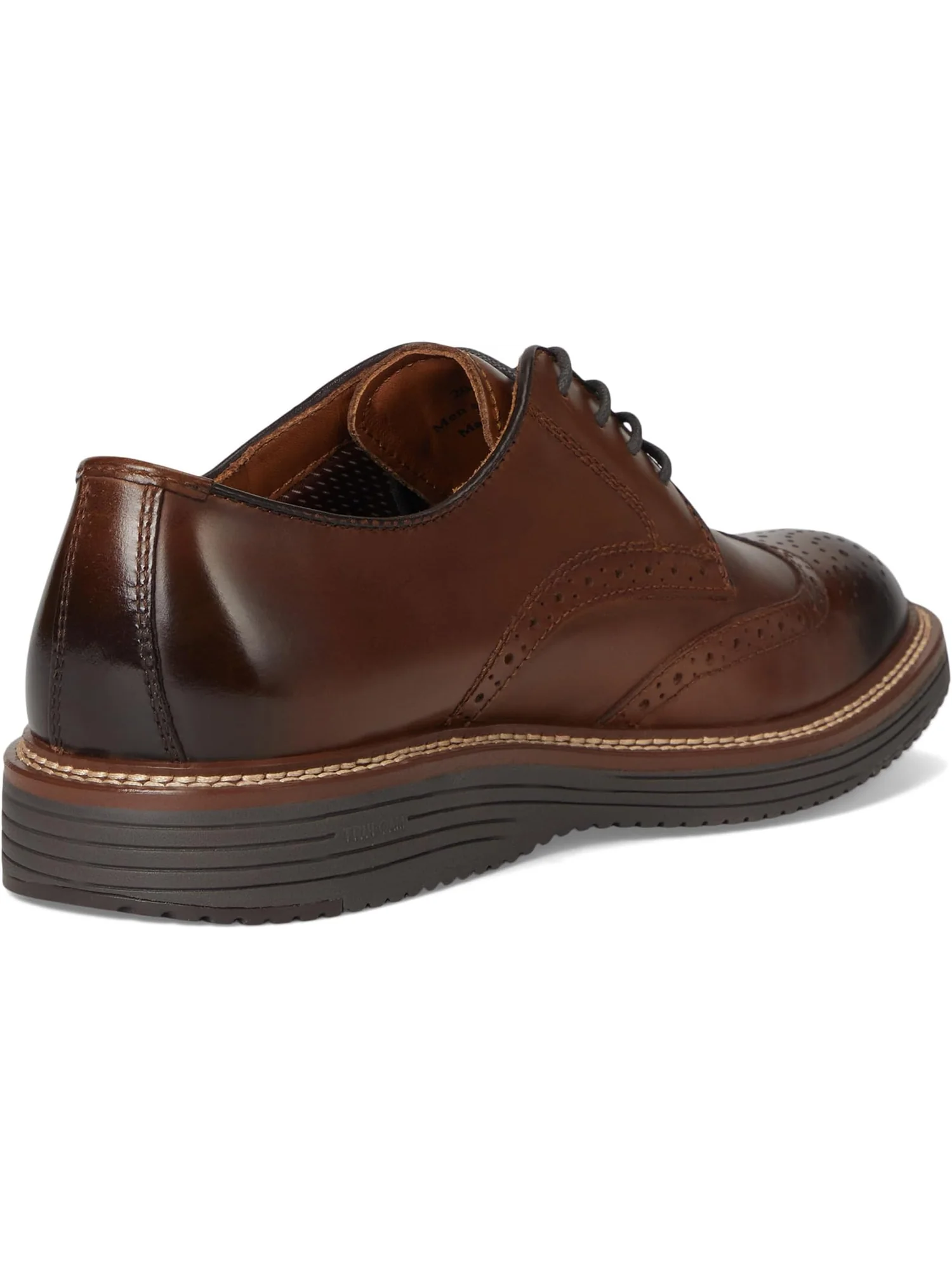 Оксфорды Johnston & Murphy Upton Wingtip — изображение 5 из 7, бежевый