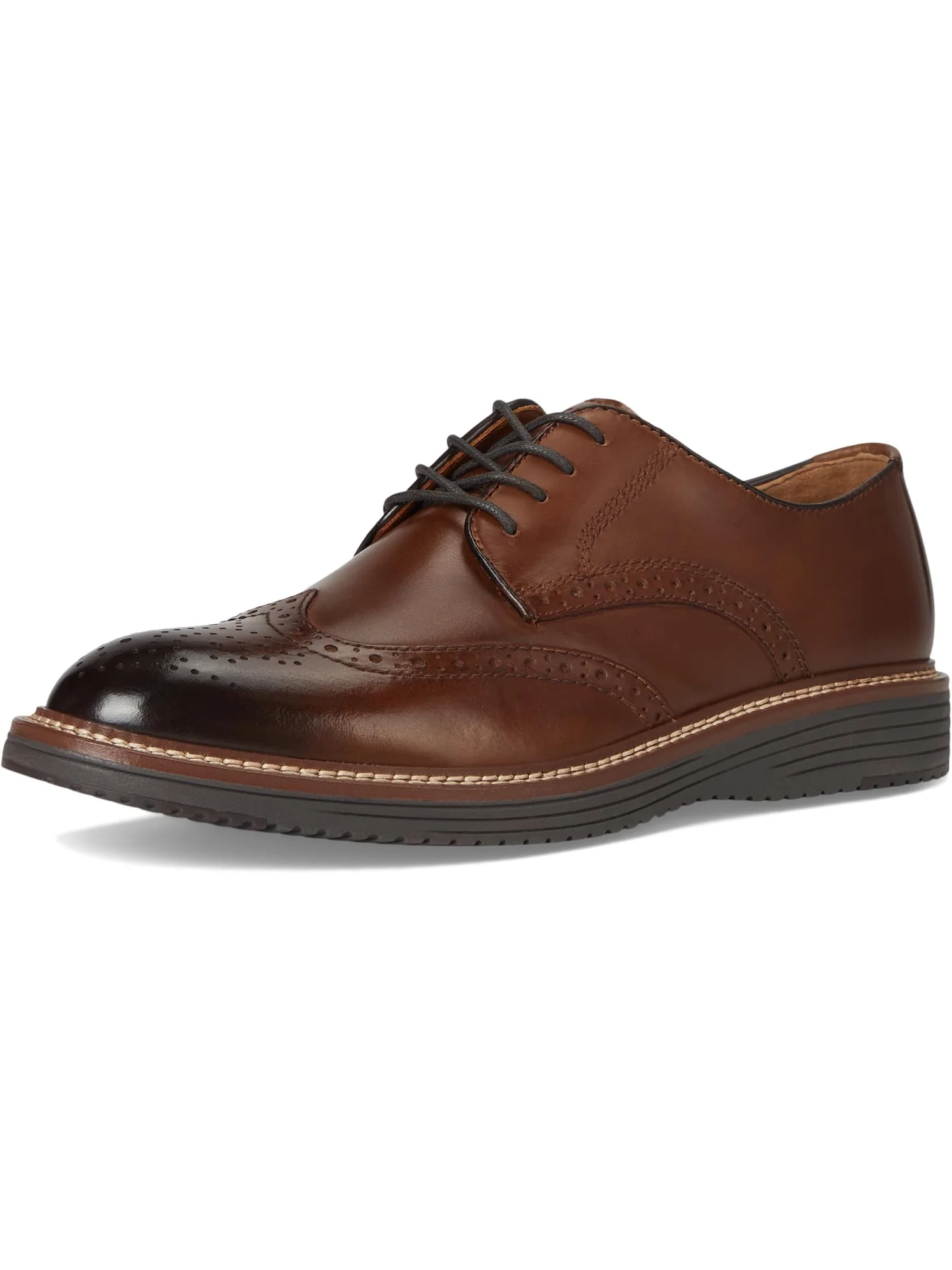 Оксфорды Johnston & Murphy Upton Wingtip — изображение 7 из 7, бежевый