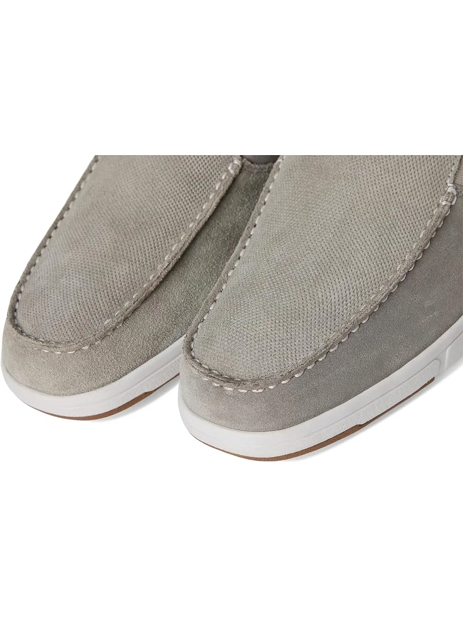 Кроссовки Nunn Bush Luca Moccasin Toe Venetian Suede Slip-On Lightweight Comfortable Loafers — изображение 6 из 7, серый