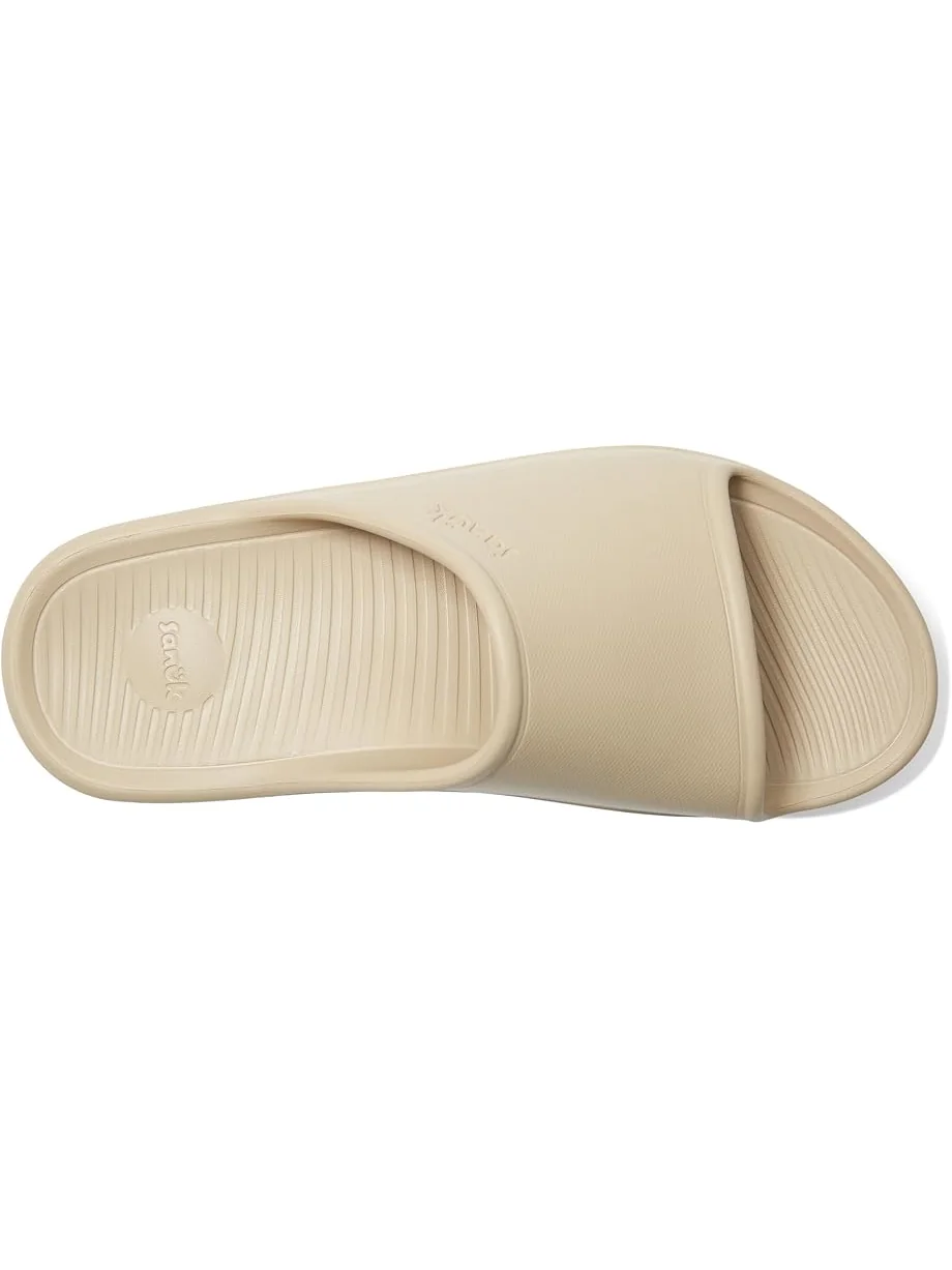 Сандалии Sanuk Beer Foamie Slide — изображение 2 из 7, желто-коричневый
