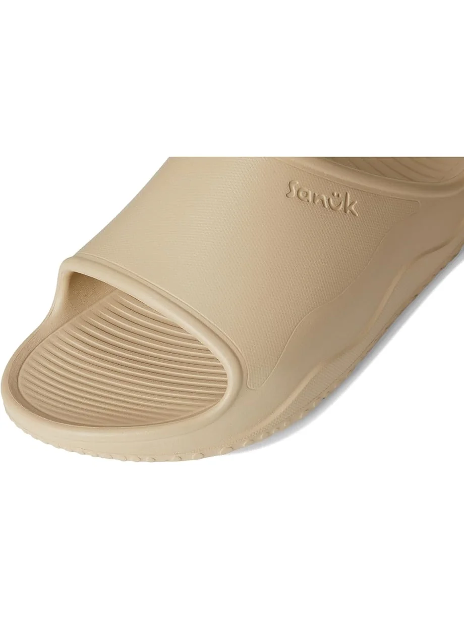 Сандалии Sanuk Beer Foamie Slide — изображение 6 из 7, желто-коричневый