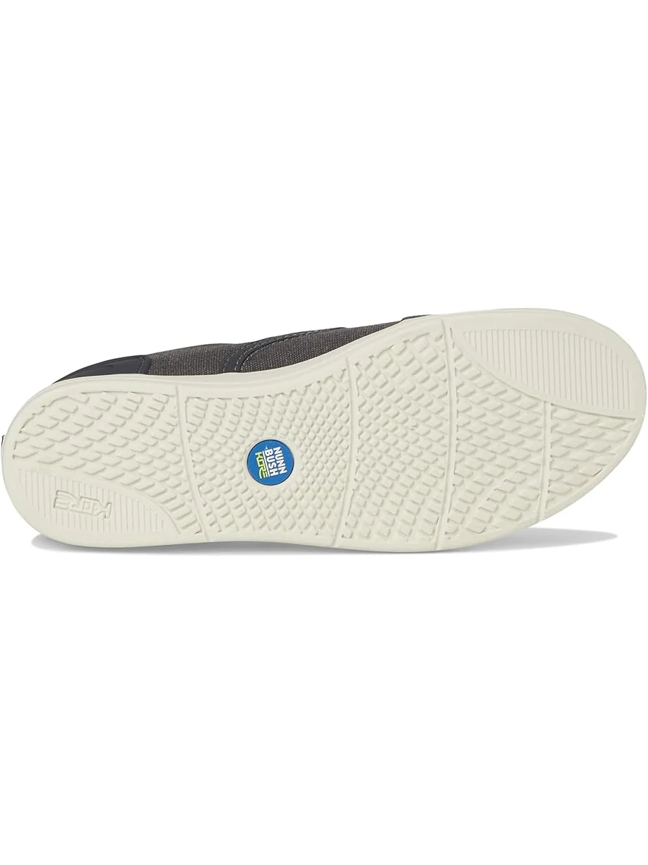 Кроссовки Nunn Bush Kore City Walk Canvas EZ Moc Toe Slip-On Sneakers Easy On and Easy Off — изображение 3 из 7, цементный
