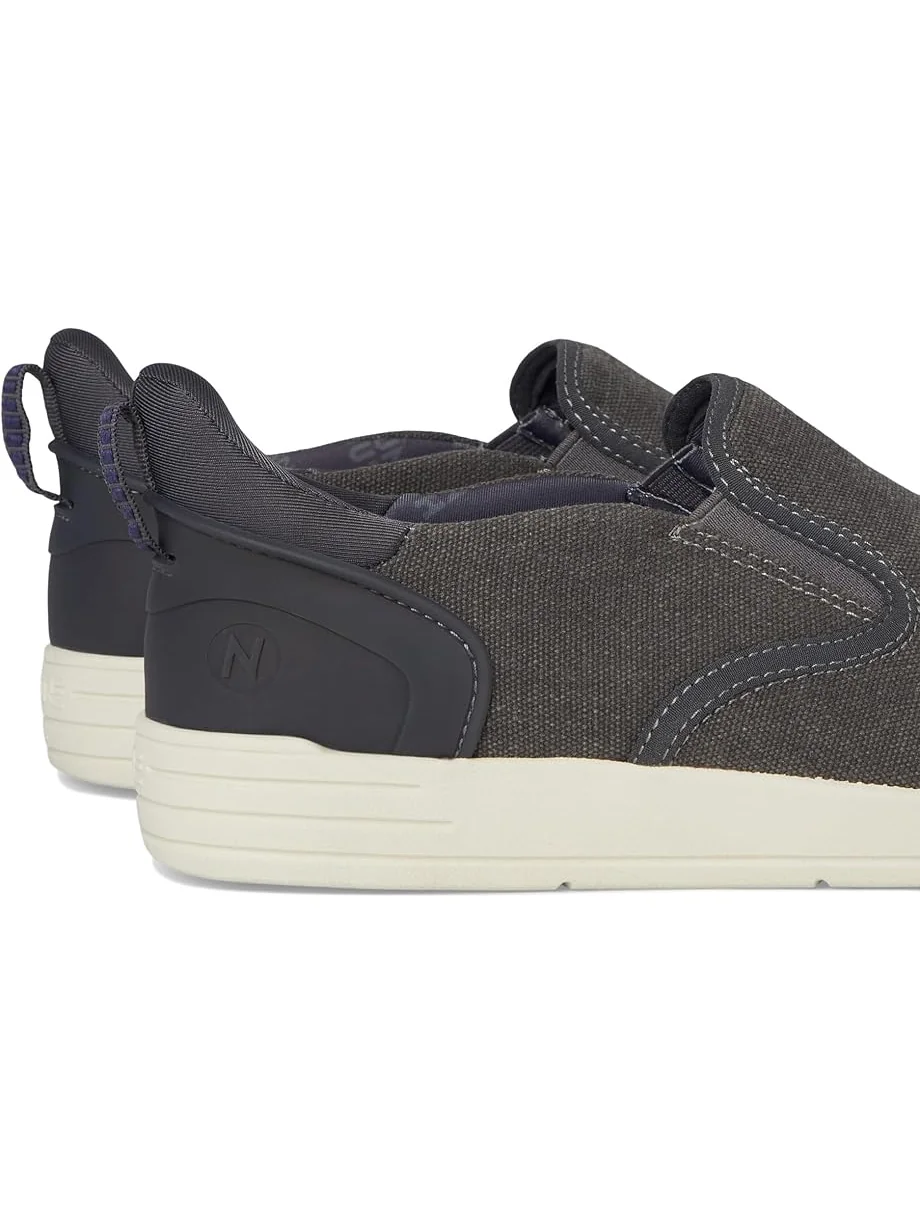Кроссовки Nunn Bush Kore City Walk Canvas EZ Moc Toe Slip-On Sneakers Easy On and Easy Off — изображение 6 из 7, цементный