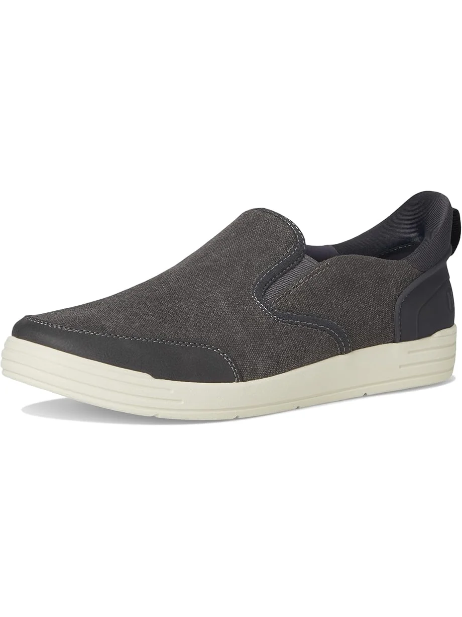 Кроссовки Nunn Bush Kore City Walk Canvas EZ Moc Toe Slip-On Sneakers Easy On and Easy Off — изображение 7 из 7, цементный