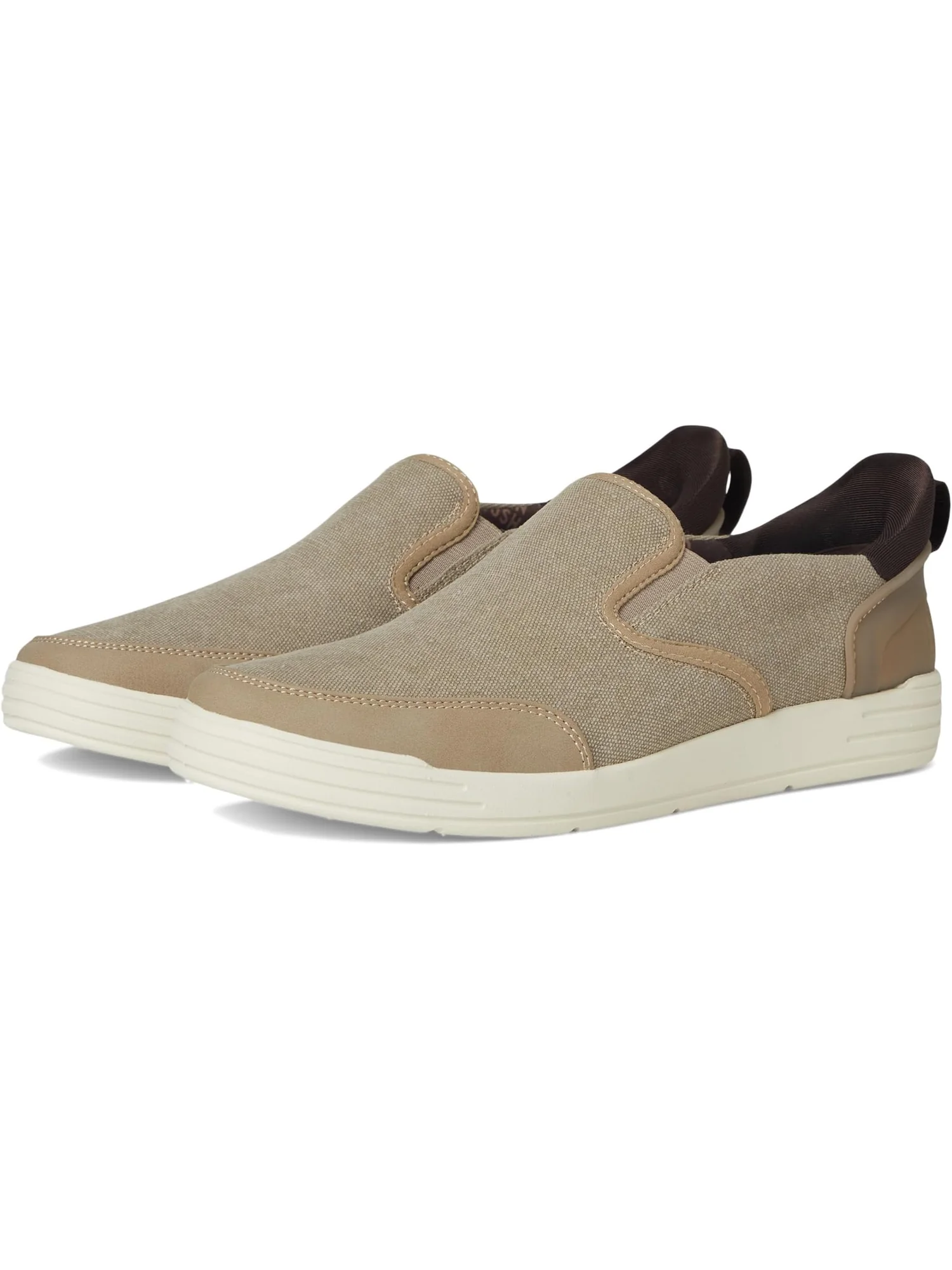 Кроссовки Nunn Bush Men's Kore City Walk Canvas EZ Moc Toe Slip-On Sneakers Easy On and Easy Off
