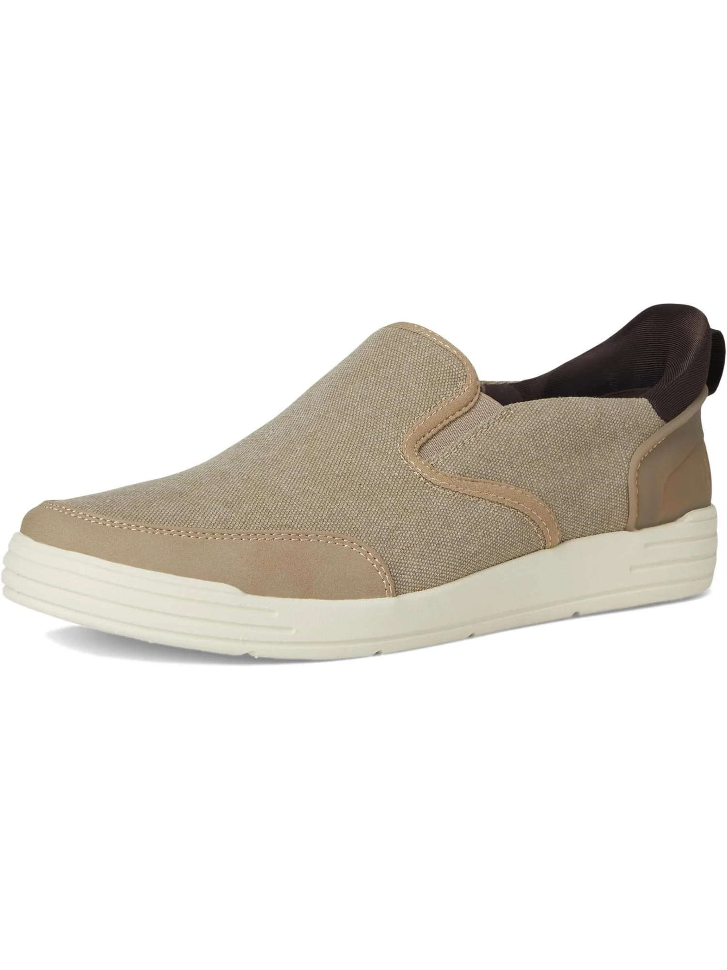 Кроссовки Nunn Bush Men's Kore City Walk Canvas EZ Moc Toe Slip-On Sneakers Easy On and Easy Off — изображение 7 из 7, серый