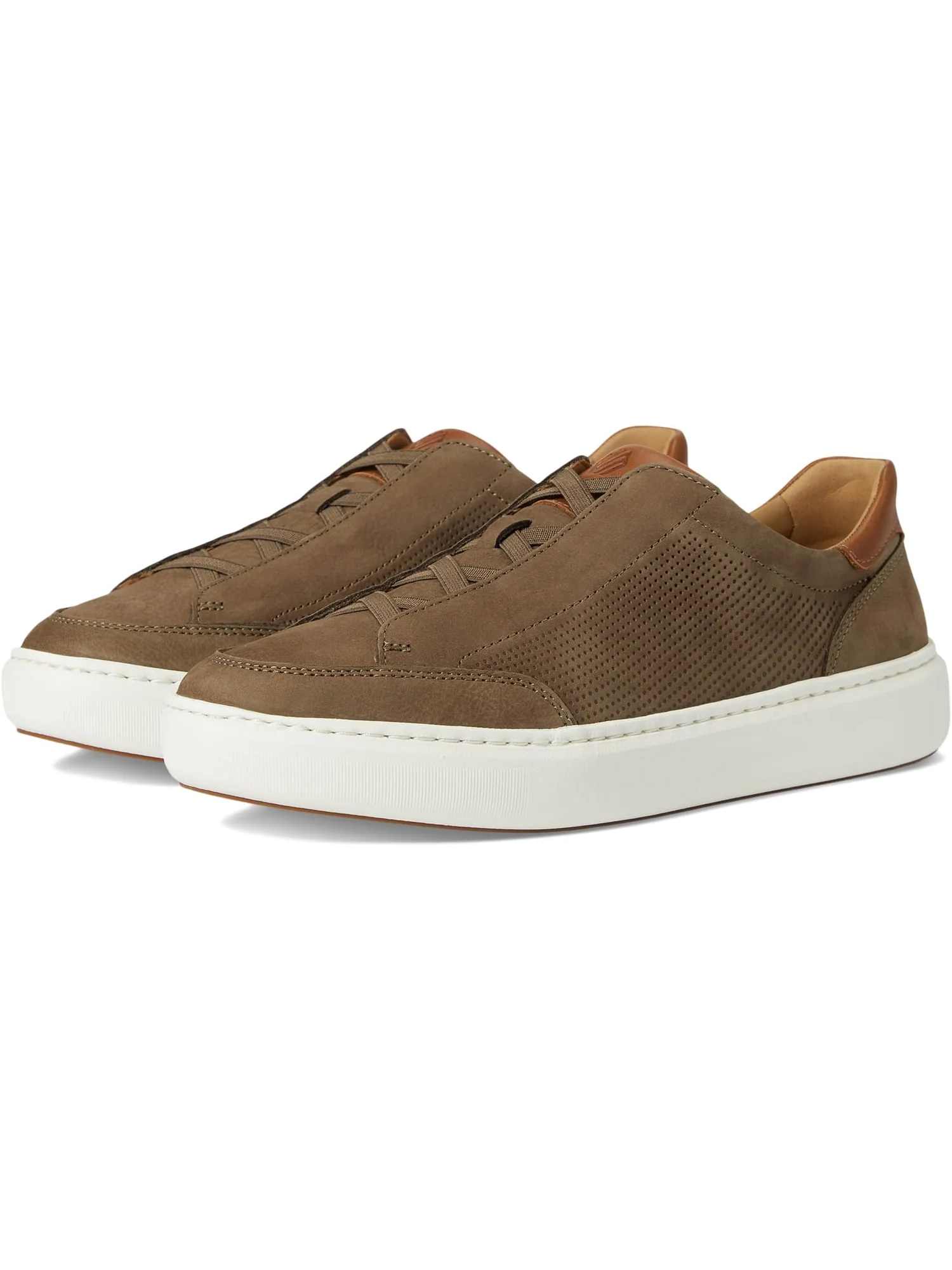 Кроссовки Johnston & Murphy Men's Anders Stretch Lace-To-Toe — изображение 1 из 7, тауп