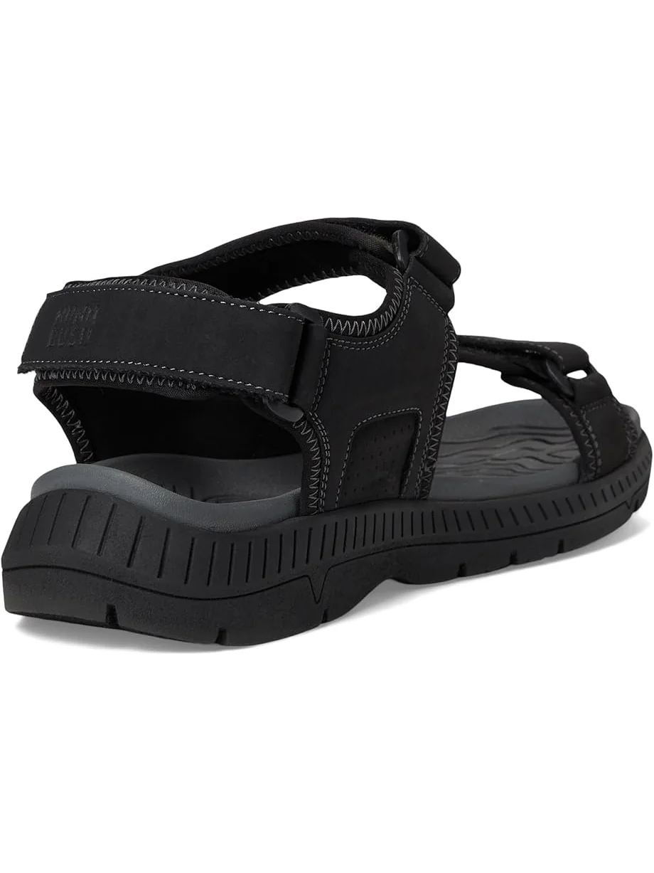 Сандалии Nunn Bush Laguna 3 Strap River Sandal Lightweight Adjustable and Comfortable — изображение 5 из 7, черный