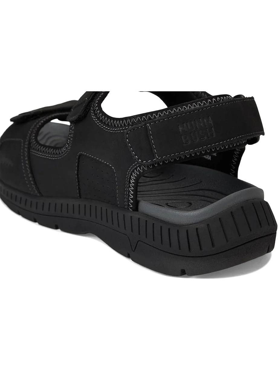 Сандалии Nunn Bush Laguna 3 Strap River Sandal Lightweight Adjustable and Comfortable — изображение 6 из 7, черный