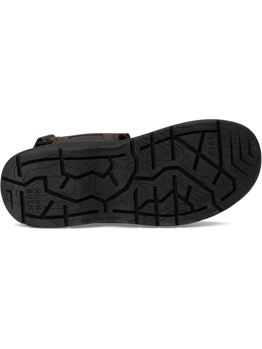 Сандалии Nunn Bush Laguna 3 Strap River Sandal Lightweight Adjustable and Comfortable — изображение 3 из 7, коричневый