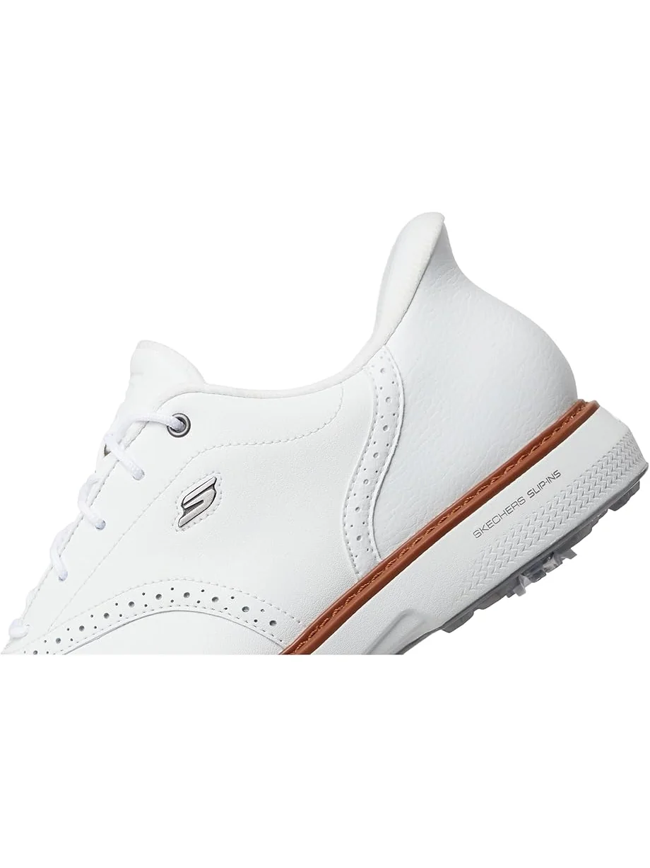 Кроссовки Skechers GO GOLF Prestige Slip-In ArchFit Spiked Golf Shoe — изображение 6 из 7, белый