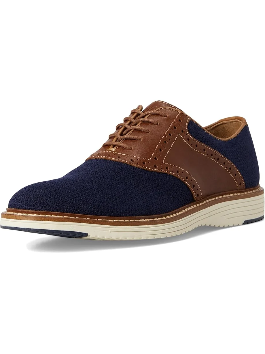 Оксфорды Johnston & Murphy Upton Knit Saddle — изображение 7 из 7, темно-синий/бежевый