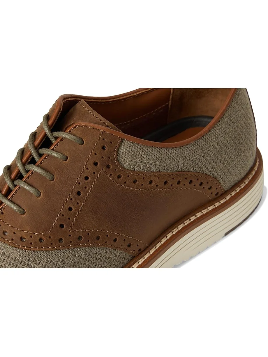 Мужские оксфорды Johnston & Murphy Upton Knit Saddle — изображение 6 из 7, коричневый