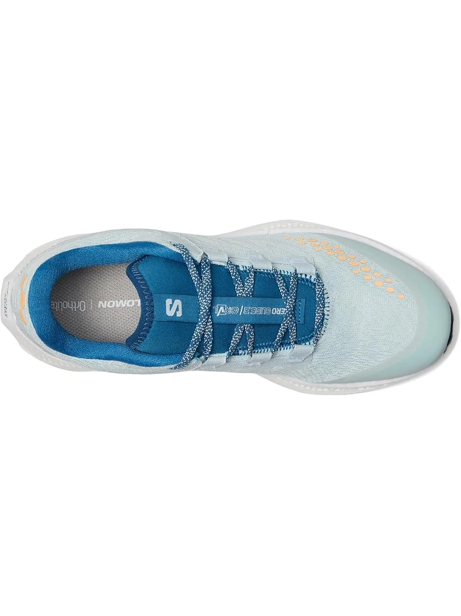 Кроссовки Salomon Aero Glide 3 Grvl — изображение 2 из 7, синий/белый/синий