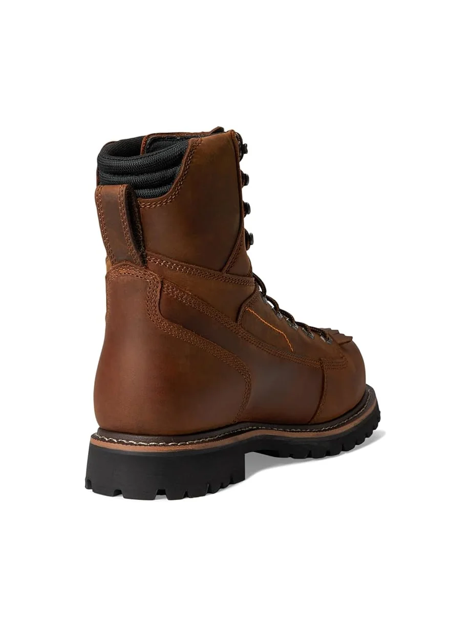 Ботинки Ariat Longview Shock Shield 8" Waterproof Composite Toe Work Boots — изображение 5 из 7, коричневый