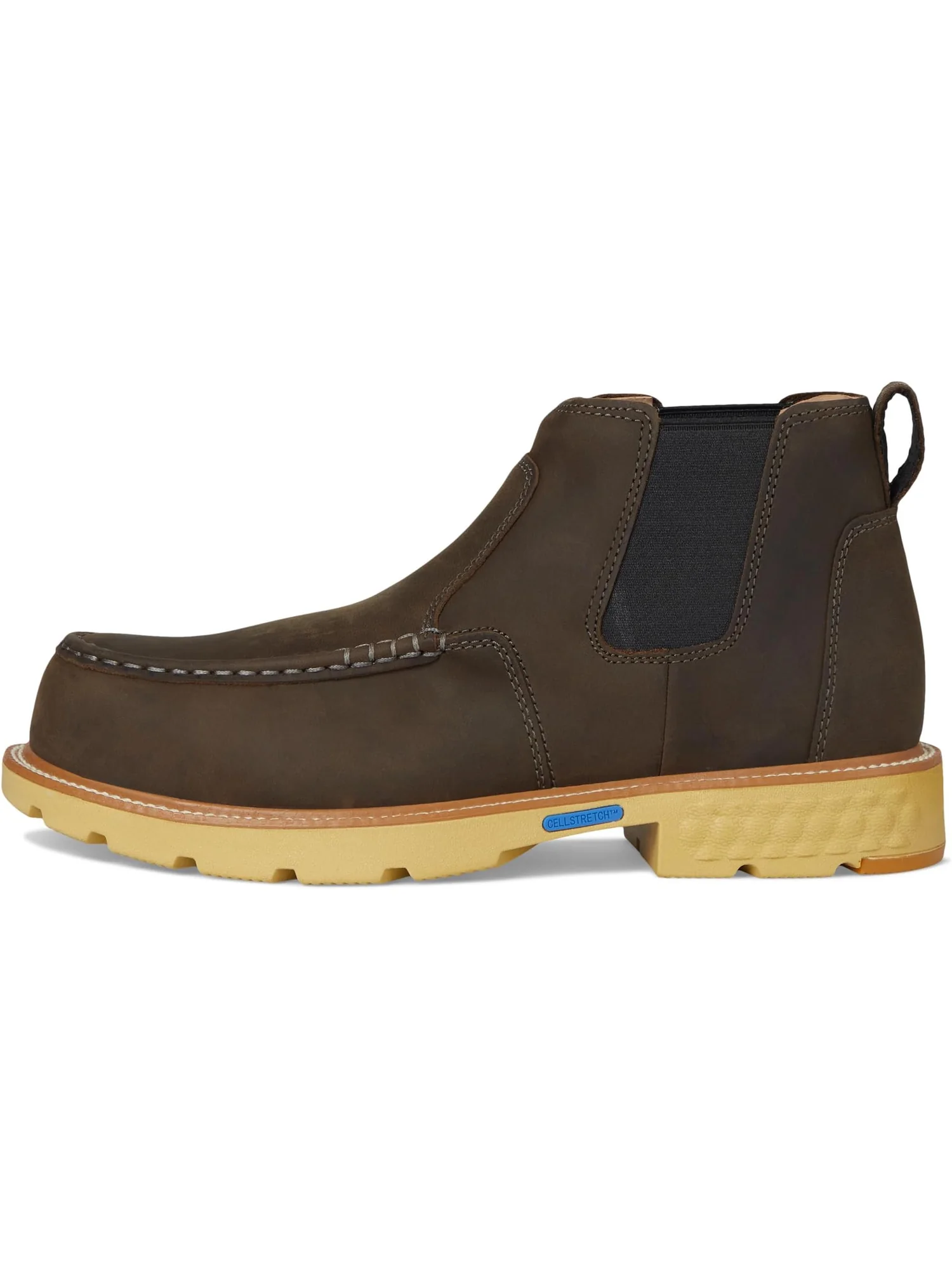 Ботинки Twisted X Work 4" Work Chelsea Boot — изображение 4 из 7, шиитаке