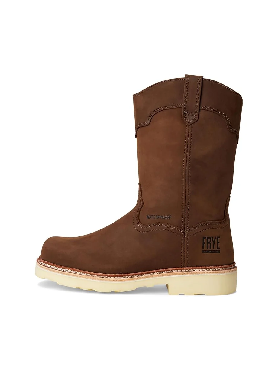 Ботинки Frye The Safety-Crafted Wellington Work Boots — изображение 4 из 7, коричневый