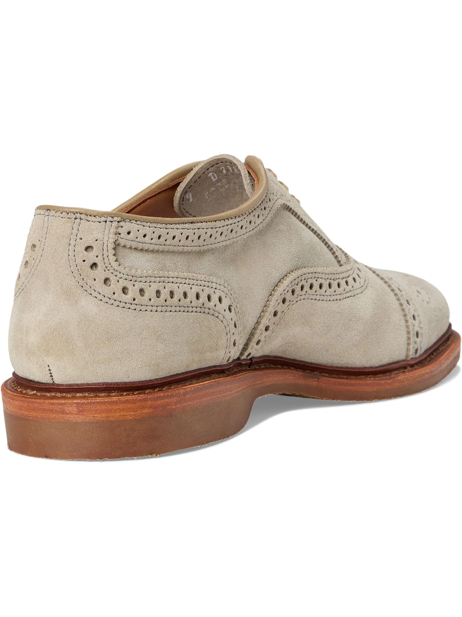 Оксфорды Allen Edmonds Strand Verse Oxford Shoes, цвет Vapor Suede — изображение 5 из 7