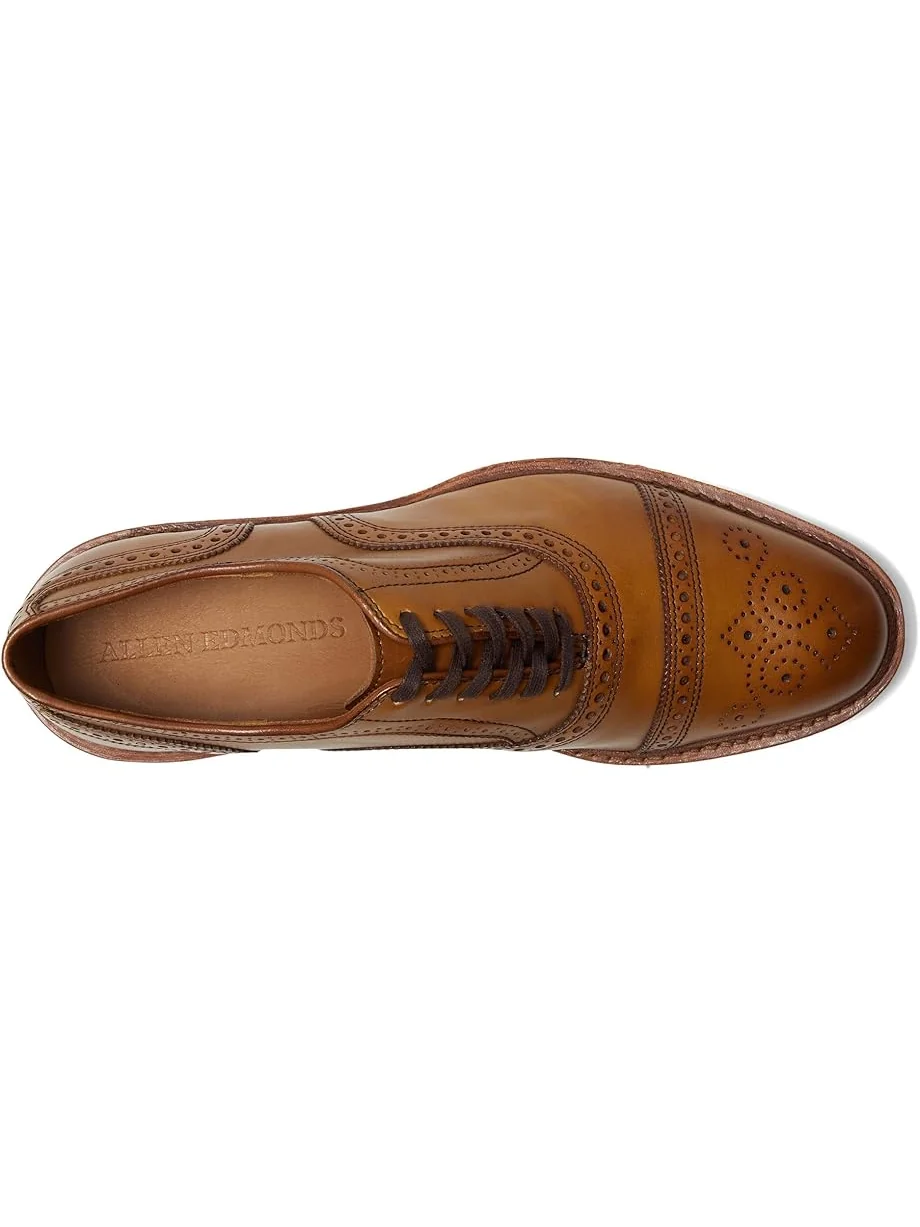 Оксфорды Allen Edmonds Strand Verse Oxford Shoes — изображение 2 из 7, грецкий орех