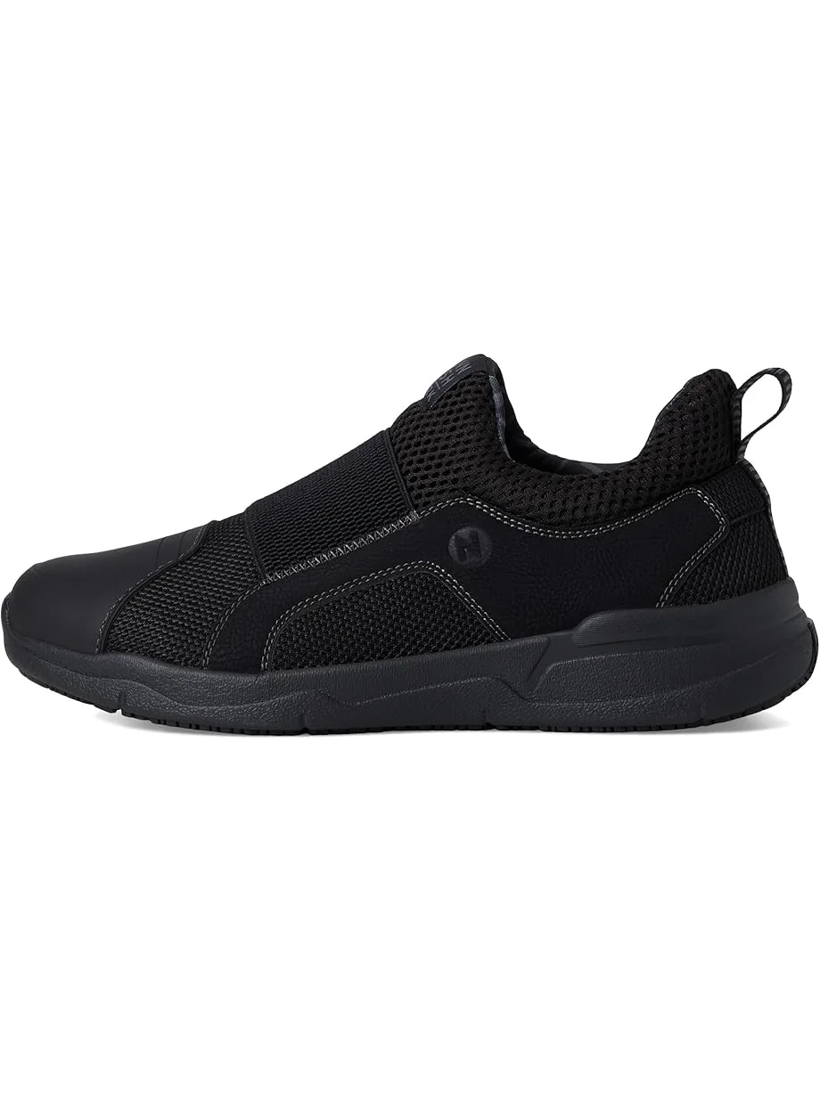 Ботинки Nunn Bush Grazie AP1 Work Slip-On Slip-Resistant Work Shoe EZ On Athletic Style Sneaker — изображение 4 из 7, черный
