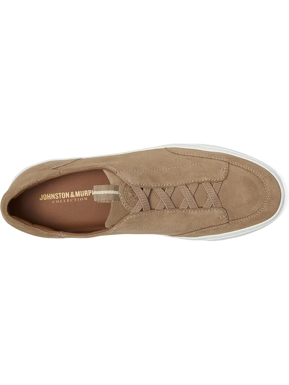 Кроссовки Johnston & Murphy Collection Anson Stretch Lace-To-Toe — изображение 2 из 7, коричневый
