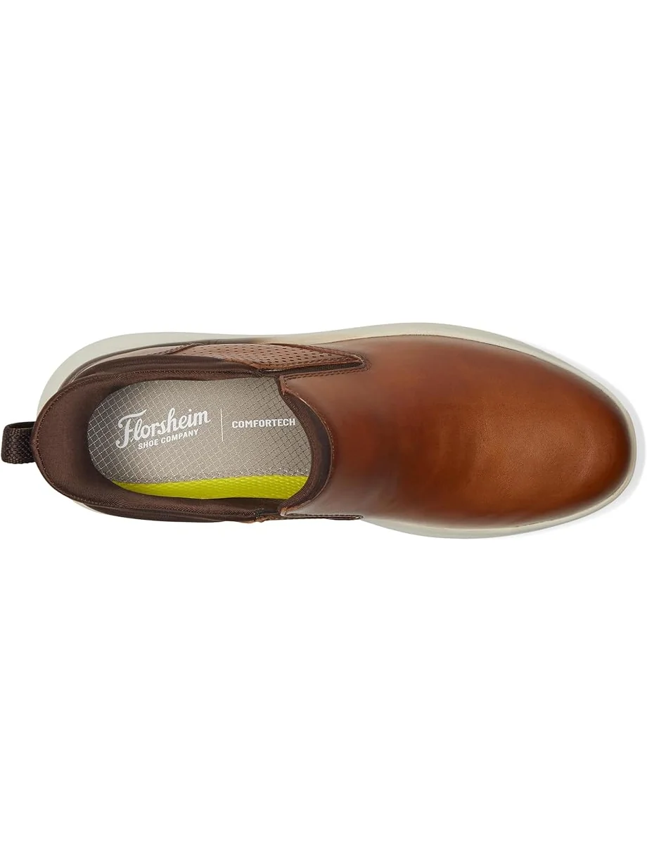 Кроссовки Florsheim Fleet Plain Toe Slip-On Sneakers — изображение 2 из 7, коричневый