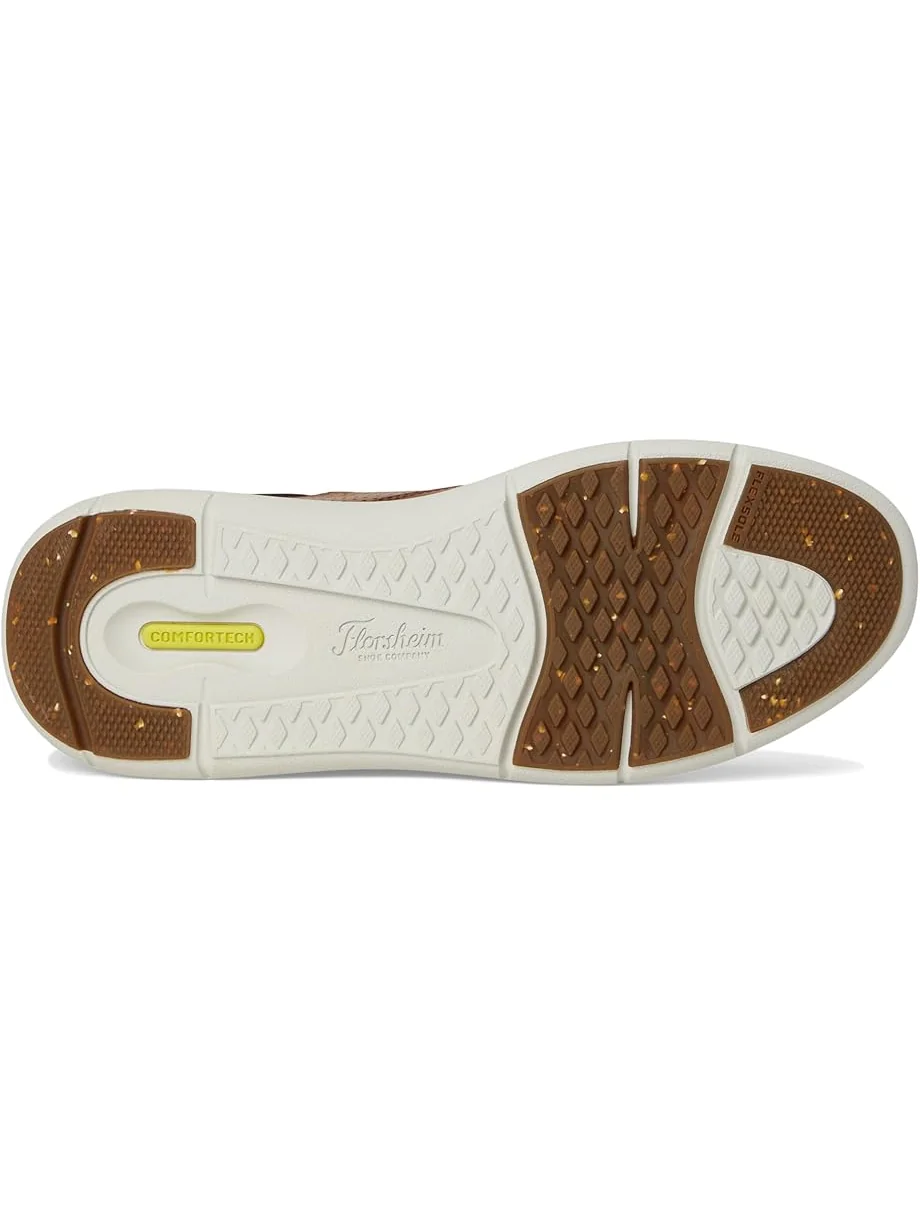 Кроссовки Florsheim Fleet Plain Toe Slip-On Sneakers — изображение 3 из 7, коричневый