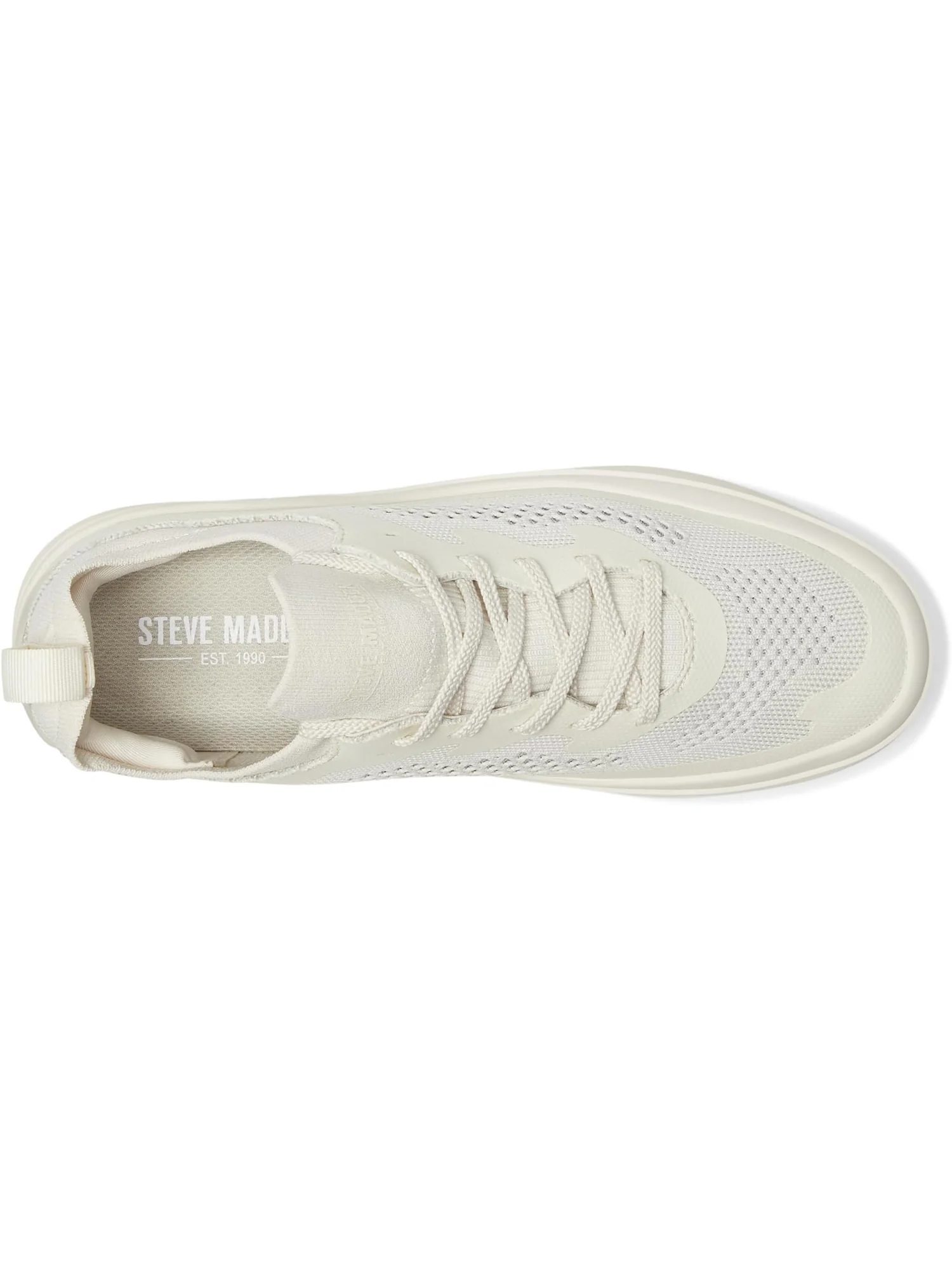 Кроссовки Steve Madden Oslo — изображение 2 из 7, кремовый