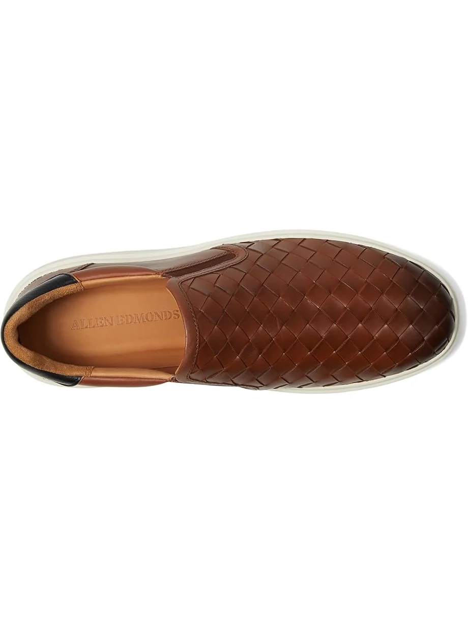 Кроссовки Allen Edmonds Oliverwslip Slip-on Shoes — изображение 2 из 7, оранжевый