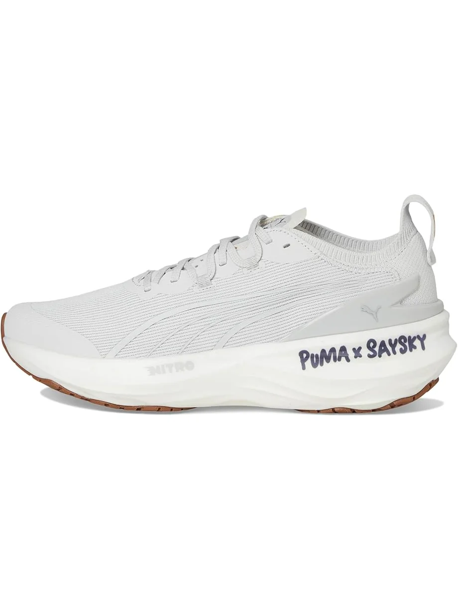 Кроссовки PUMA Foreverrun Nitro 2 Saysky Running Shoes — изображение 4 из 7, серый/светлый серый