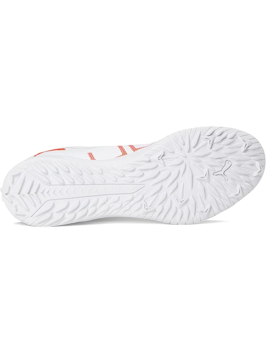 Кроссовки PUMA Ultra 5 Play Turf Trainer Soccer Cleats — изображение 3 из 7, белый-черный-красный