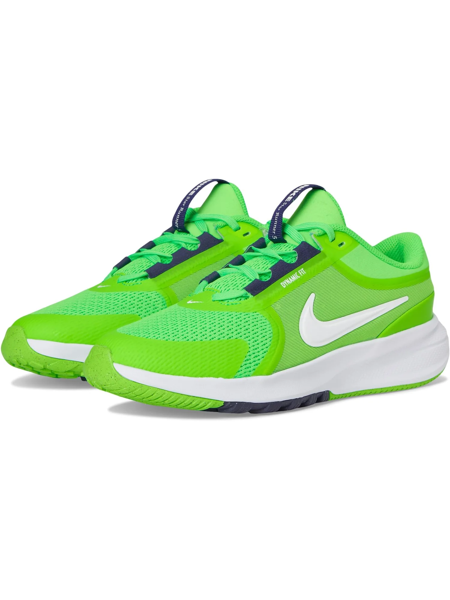 Кроссовки Nike Kids Star Runner 5 — изображение 1 из 7, зеленый/белый/фиолетовый